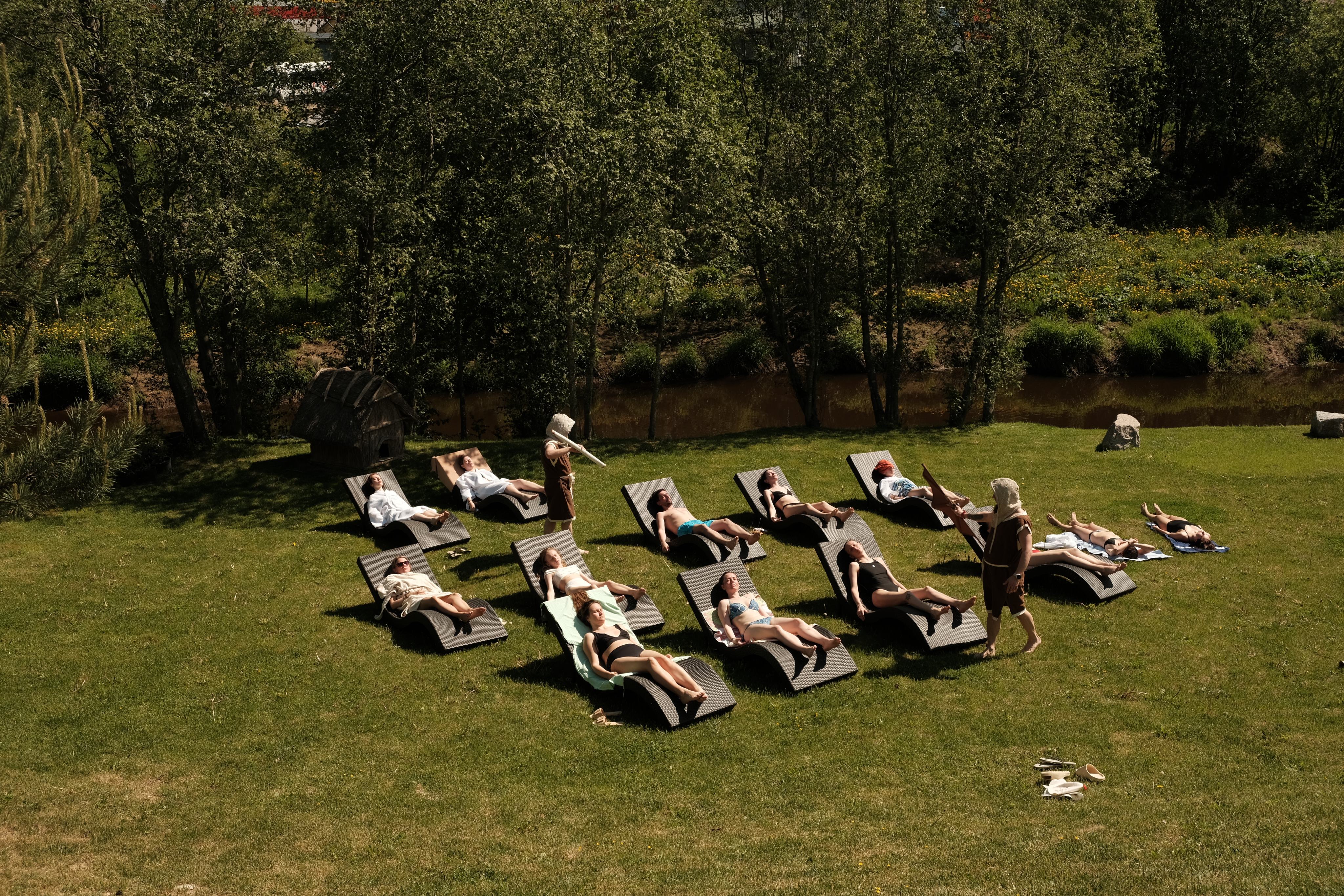 Зона отдыха в пространстве Камыши